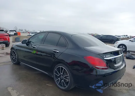 2020 Mercedes-Benz C 300 from USA, damaged, VIN WDDWF8DB5LR526973